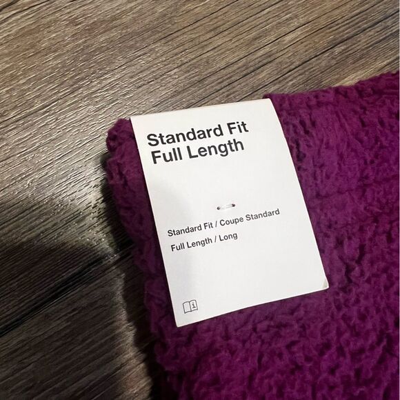 NWT Nike Therma-Fit Teddy Fleece Joggers Purple Full Length Elastic Waist XXL - Picture 8 of 12